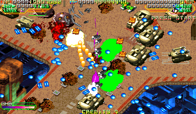 Mars Matrix screenshot 5 for Sega Dreamcast